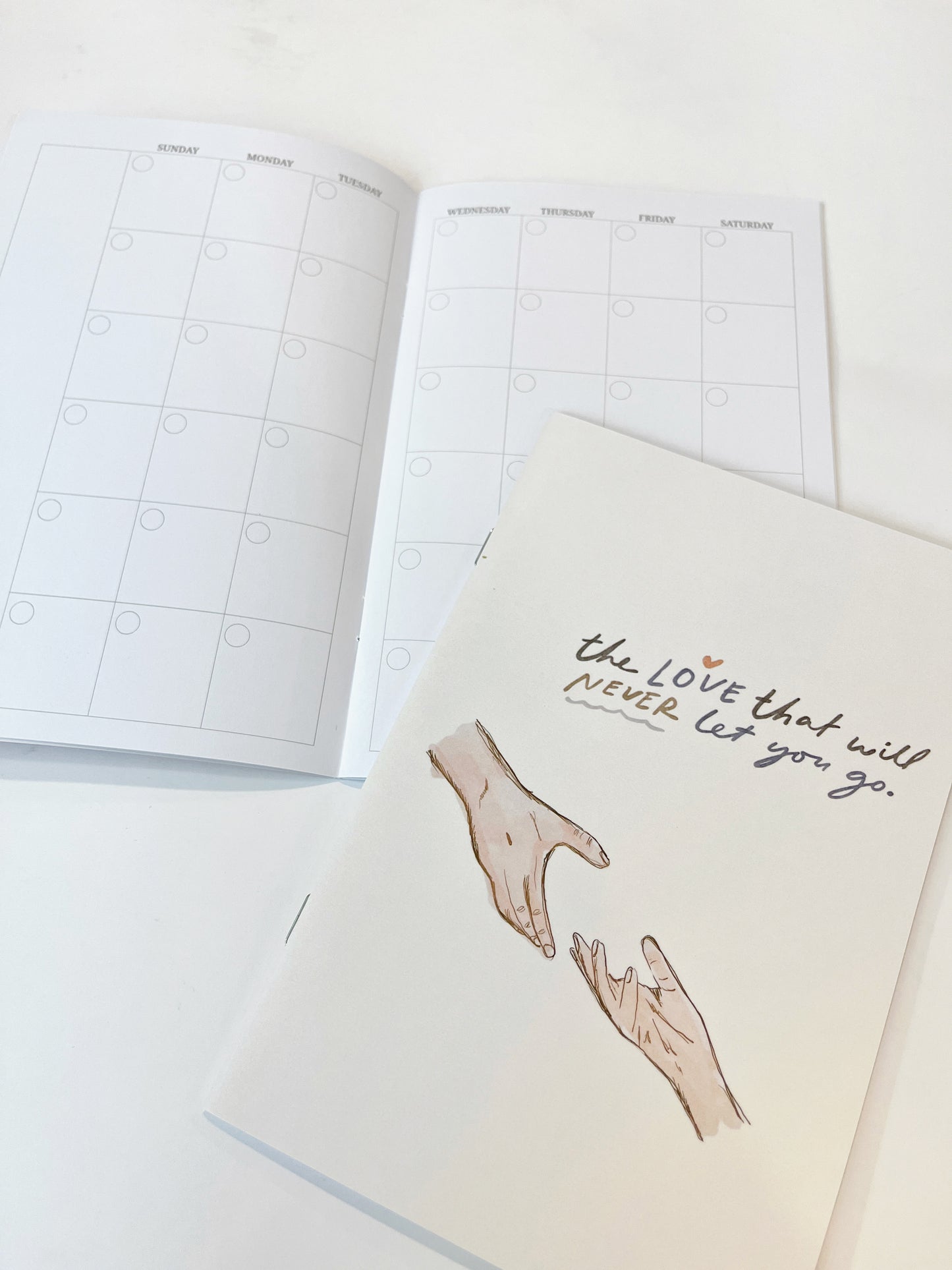 Monthly On The Go- Undated Planner (Thin)