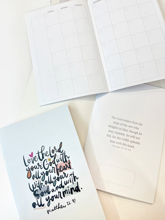 Monthly On The Go- Undated Planner (Thin)