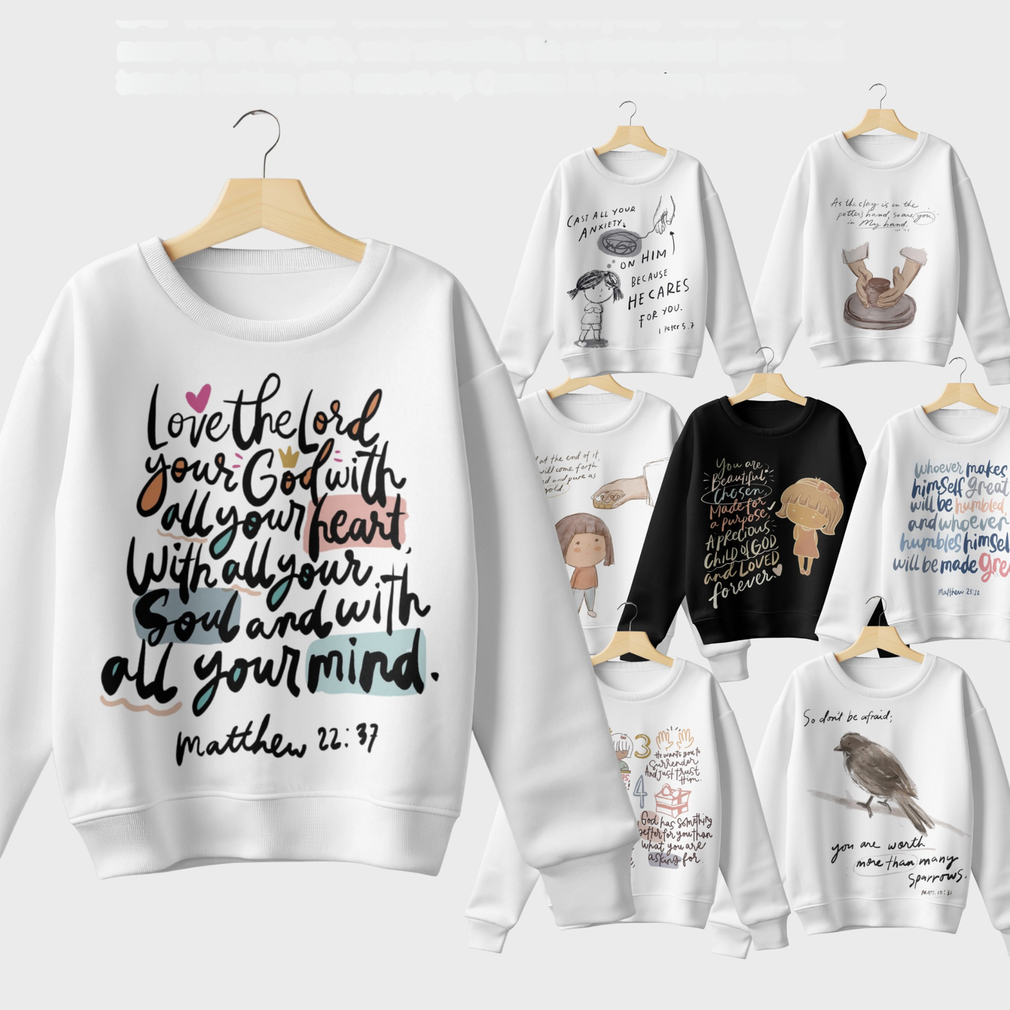 The Letterer Wearable Artwork Jumper
