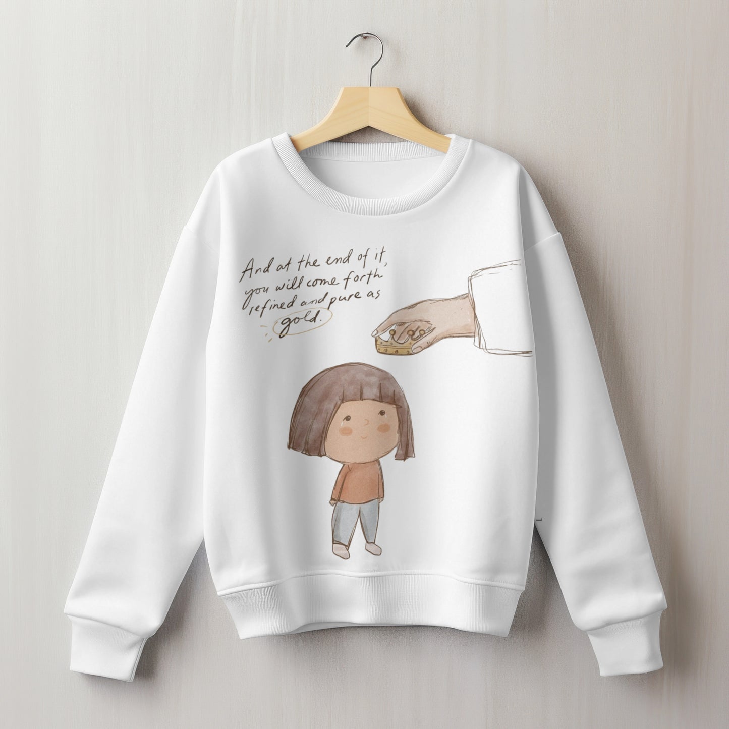 The Letterer Wearable Artwork Jumper