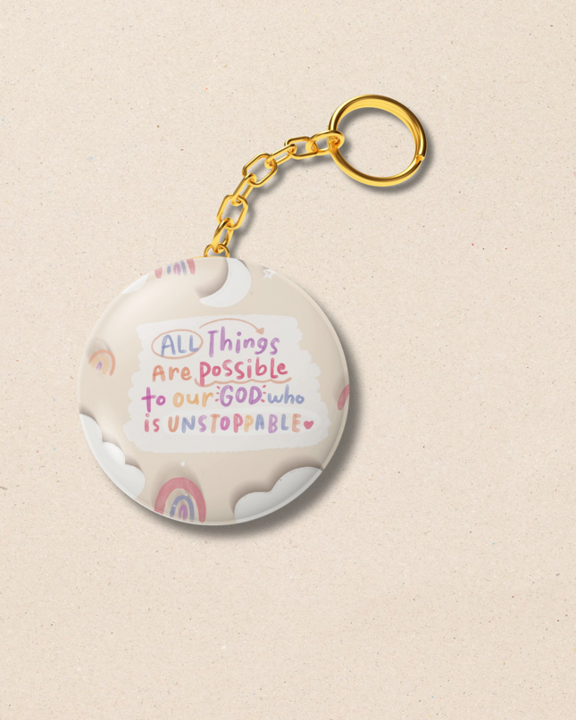 The Letterer Acrylic Keychain