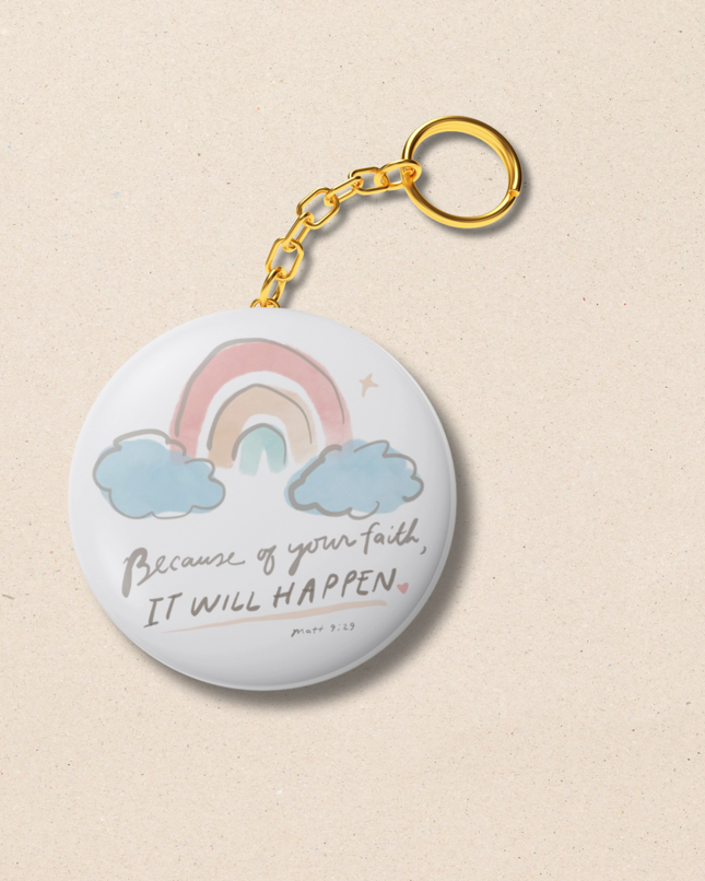 The Letterer Acrylic Keychain