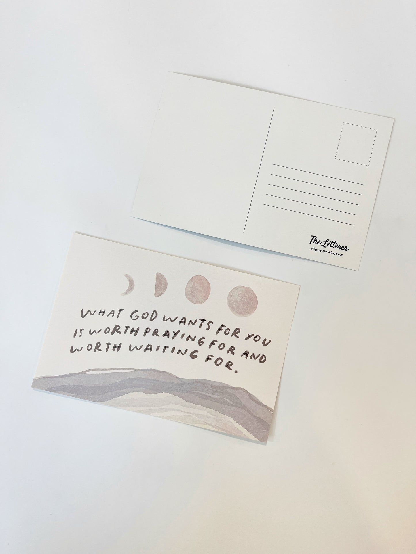 The Letterer Faith-Inspired Postcards