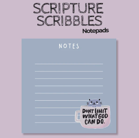 Scripture Scribbles Notepad
