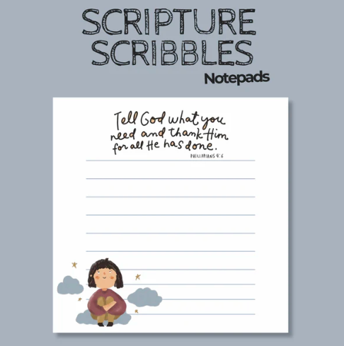Scripture Scribbles Notepad