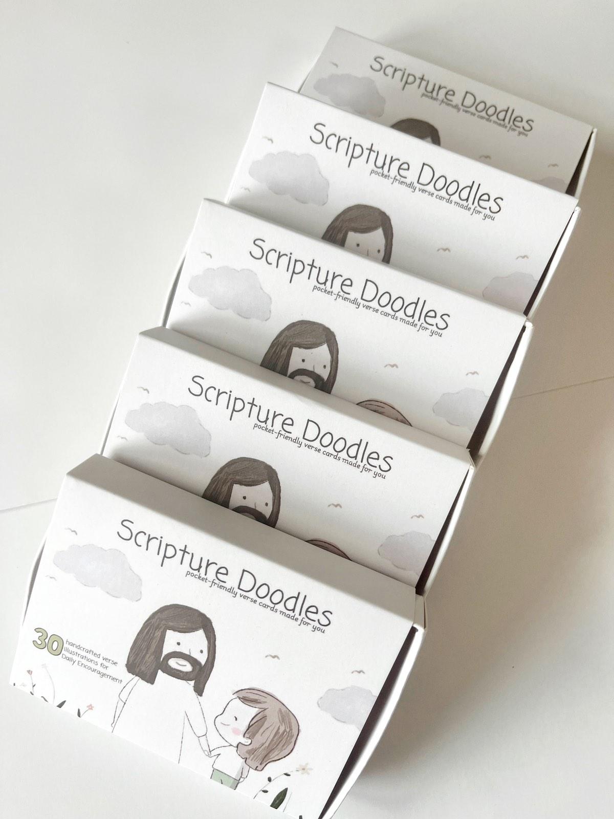 Scripture Doodles: Pocket-friendly Verse Cards