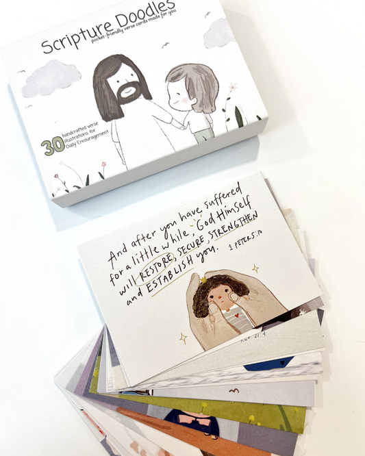 Scripture Doodles: Pocket-friendly Verse Cards