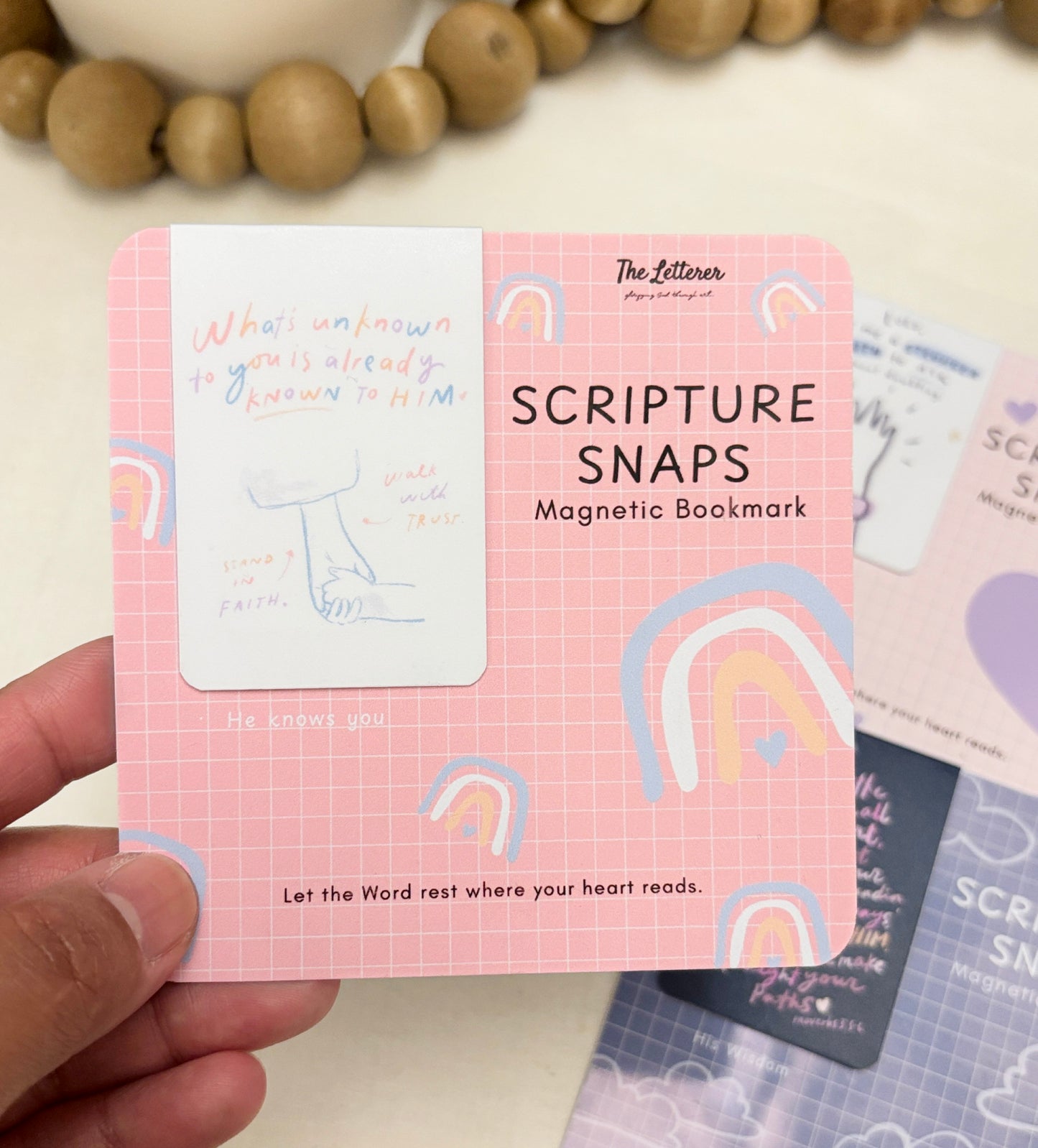 Scripture Snap Magnetic Bookmark
