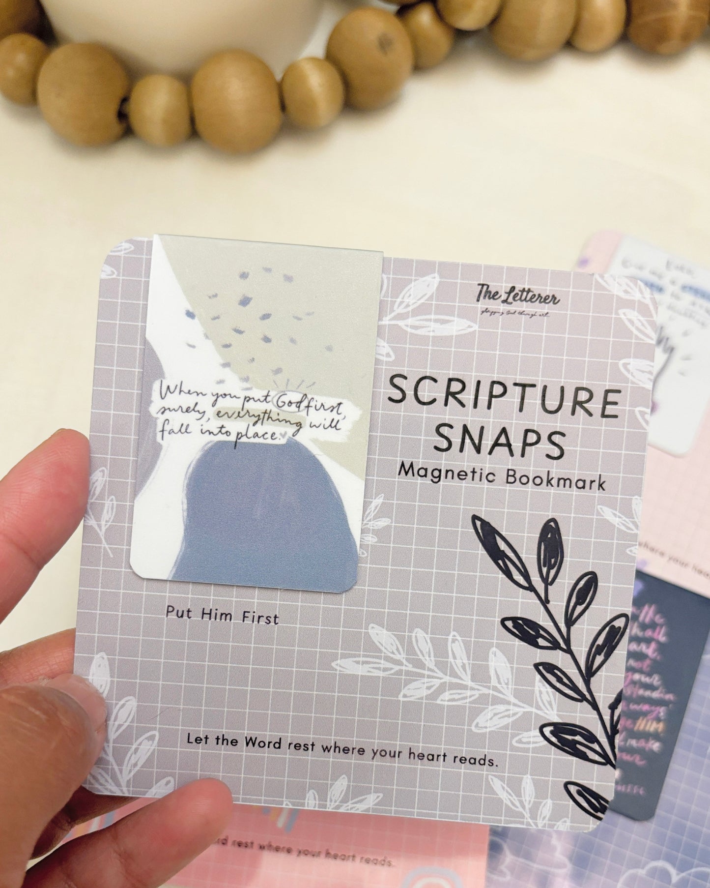 Scripture Snap Magnetic Bookmark