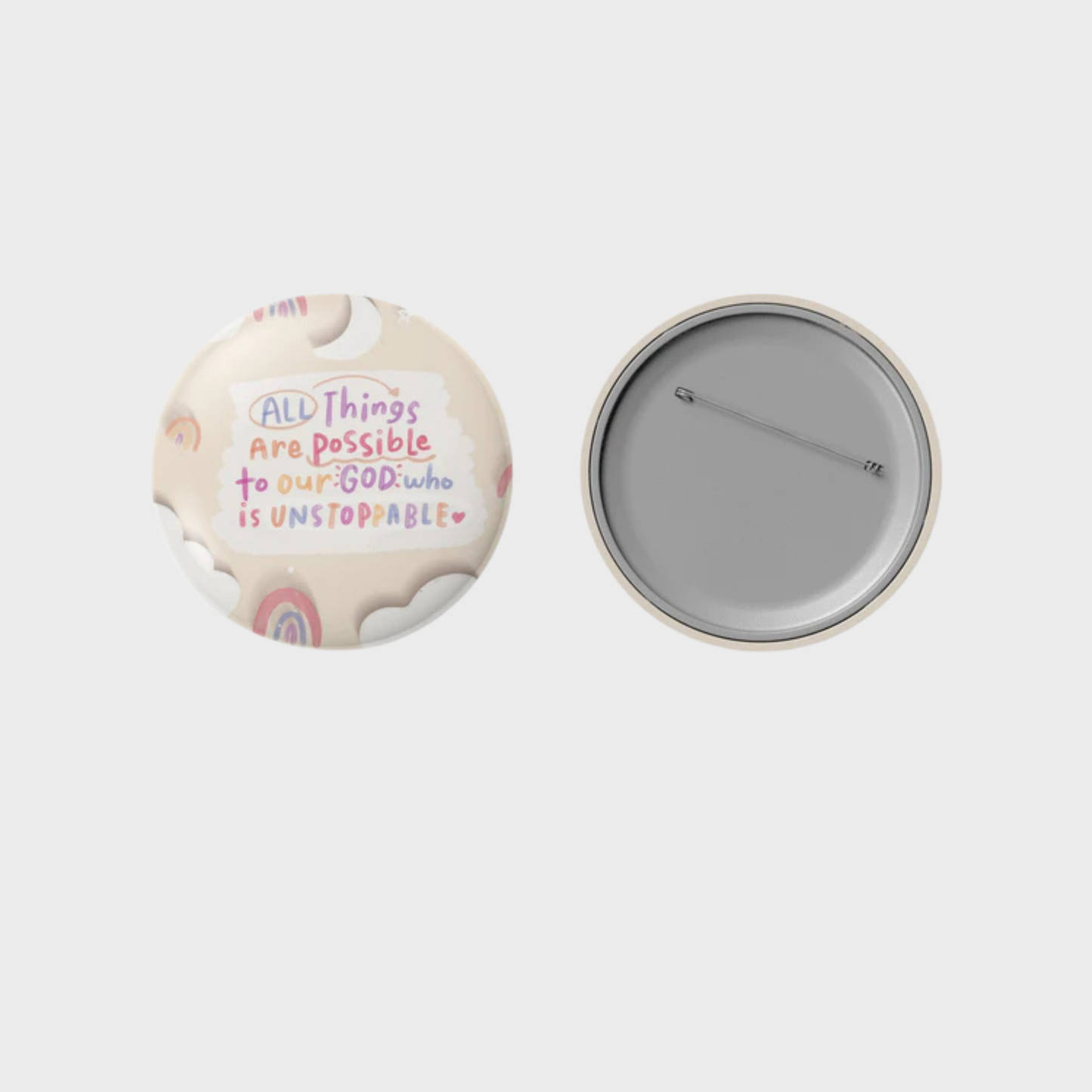 The Letterer- Collectible Badge Pins